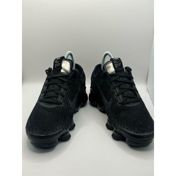 Size 4.5 - Nike Air VaporMax Flyknit 3 GS Kids Black Athletic Running BQ5238-001 - Picture 4 of 8